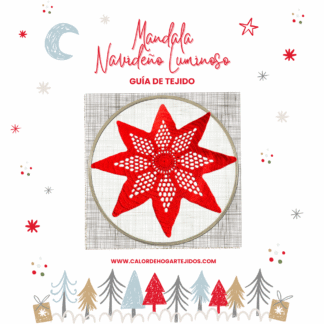 Mandala Navideño Luminoso